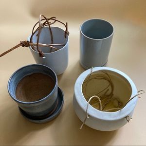 Various high quality ceramic planters